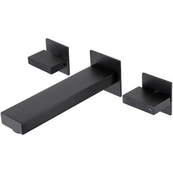 Смеситель для раковины Abber Daheim AF82122B Черный матовый — фото 1, Смесители для раковины