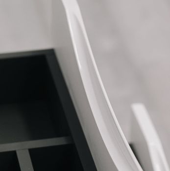 Тумба с раковиной Bond Cube 60 T01605-S05W подвесная Белая матовая — фото 8, Тумбы с раковиной