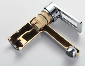 Смеситель для раковины Frap H72 F1072 Хром — фото 3, Смесители для раковины