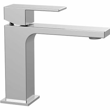Смеситель для раковины Vincea Cube VBF-1C01CH Хром — фото 1, Смесители для раковины