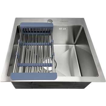 Кухонная мойка Fabia 50х50 50503 Сатин — фото 1, Кухонные мойки