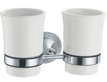 Стакан для зубных щеток Fixsen Best FX-71607 Хром — фото 1, Стаканы для зубных щеток