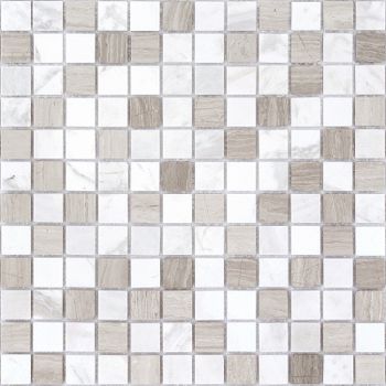 Мозаика Caramelle mosaic Pietrine 4 мм Pietra Mix 2 MAT 29,8x29,8 см — фото 1, Мозаика