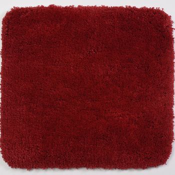 Коврик для ванной комнаты WasserKRAFT Kammel 55х57 BM-8337 True Red — фото 1, Коврики для ванной комнаты