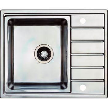 Кухонная мойка Seaman Eco Roma SMR-6150A.B Нержавеющая сталь — фото 1, Кухонные мойки