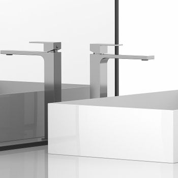 Смеситель для раковины Vincea Cube VBF-1C02CH Хром — фото 2, Смесители для раковины