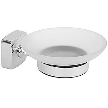 Мыльница Fixsen Kvadro FX-61308 Хром — фото 1, Мыльницы