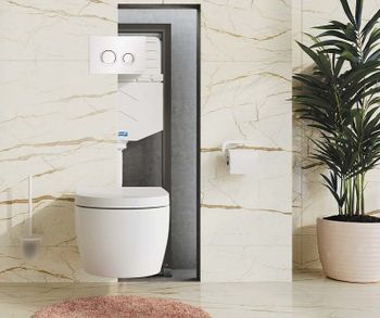 Инсталляция WasserKRAFT Aller 10TLT.010.ME.WH01 для унитаза с Белой клавишей смыва — фото 4, Инсталляции для унитазов