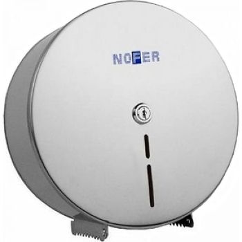 Диспенсер для туалетной бумаги Nofer 05001.B Нержавеющая сталь глянцевая — фото 3, Диспенсеры туалетной бумаги