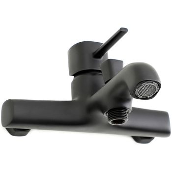 Комплект смесителей Orange Karl M05-311b Черный матовый — фото 9, Готовые комплекты для ванной комнаты