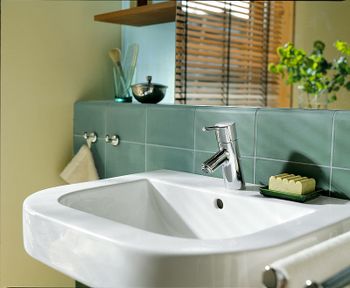 Смеситель для раковины Hansgrohe Talis S 32020000 Хром — фото 6, Смесители для раковины