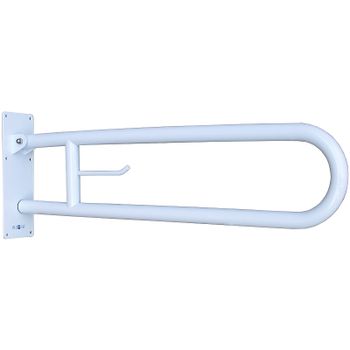 Поручень Nofer 15051.80.W Белый — фото 1, Поручни для ванной