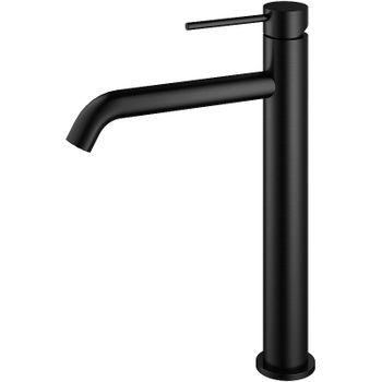 Смеситель для раковины Vincea City VBF-2C2MB Черный матовый — фото 1, Смесители для раковины