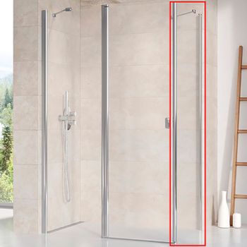 Душевая стенка Ravak Chrome CPS-90 9QV70C00Z1 профиль Хром стекло Transparent — фото 1, Боковые стенки