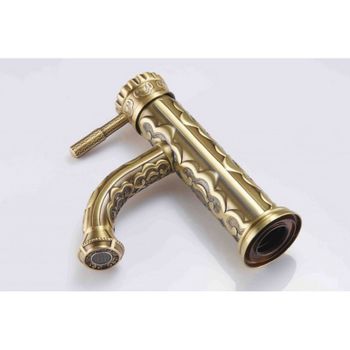 Смеситель для раковины ZorG Antic A 115U-BR Бронза — фото 2, Смесители для раковины