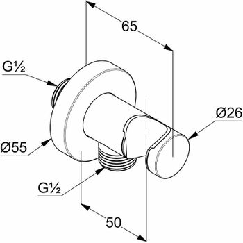 Душевая система Kludi Bozz 387363976 Черная матовая — фото 15, Встраиваемые душевые комплекты
