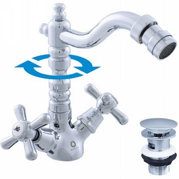 Товар: Смеситель для биде Rav Slezak Morava retro MK121.5/9 Хром - фото 2 Смеситель для биде Rav Slezak Morava retro MK121.5/9 Хром — фото 2, Смесители для биде