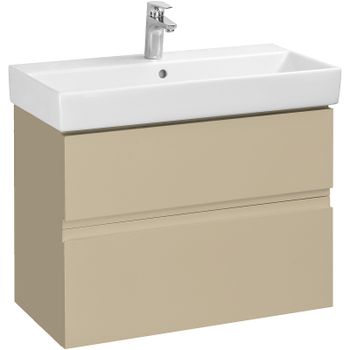 Тумба под раковину Roca Oleta 80 A857640515 подвесная Капучино — фото 1, Тумбы под раковину