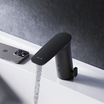 Смеситель для раковины AM.PM Inspire V2.0 F50A02322 Черный матовый — фото 8, Смесители для раковины
