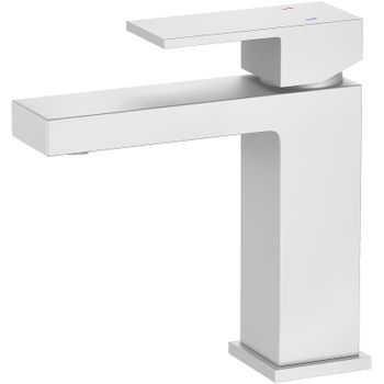 Смеситель для раковины Timo Selene 2061/16F Белый матовый — фото 1, Смесители для раковины