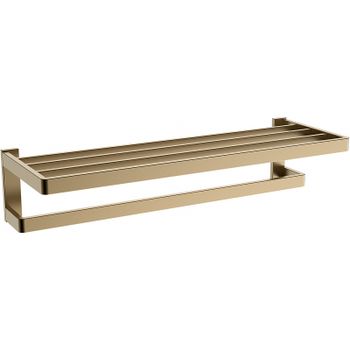 Полка для полотенец Abber Westen AA1758G Золото матовое — фото 1, Полки для полотенец