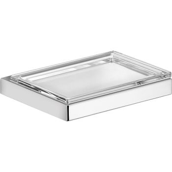 Мыльница стеклянная Keuco Edition 11 11155 019000 Хром — фото 1, Мыльницы