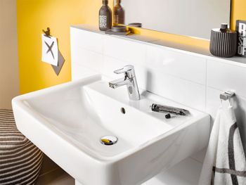 Смеситель для раковины Kludi Pure Easy 370280565 Хром — фото 2, Смесители для раковины