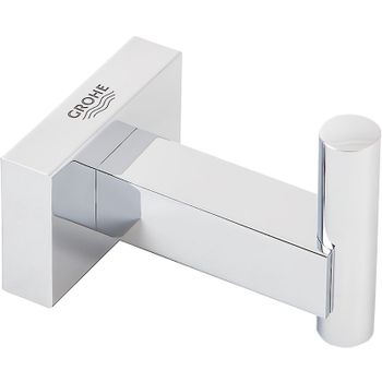 Товар: Крючок Grohe Essentials Cube 40511001 Хром - фото 1 Крючок Grohe Essentials Cube 40511001 Хром — фото 1, Крючки для полотенец
