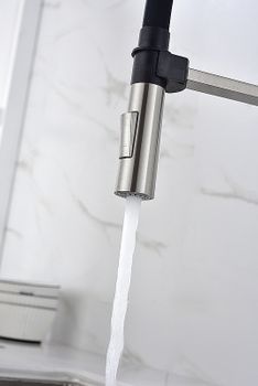 Товар: Смеситель для кухни Paulmark Halt Ha214021-Ni Никель - фото 6 Смеситель для кухни Paulmark Halt Ha214021-Ni Никель — фото 6, Смесители для кухни