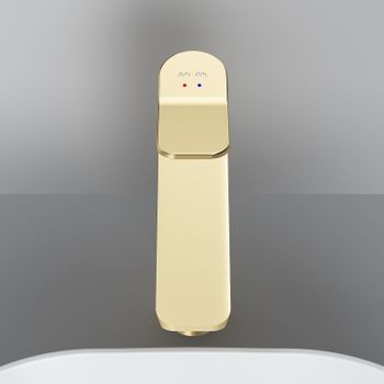 Смеситель для раковины AM.PM X-Joy F85A92099 Золото — фото 7, Смесители для раковины