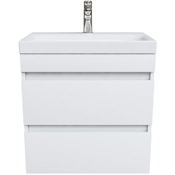 Тумба с раковиной Iddis Zodiac 60 ZOD6CB0i95K подвесная Белая — фото 1, Тумбы с раковиной