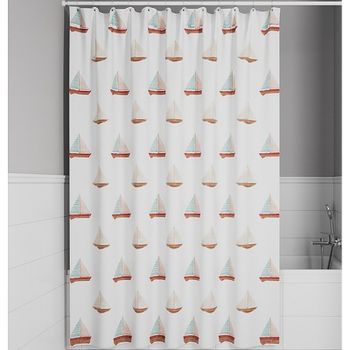 Штора для ванны Iddis Base 180х200 BO01P18i11 Белая — фото 1, Шторы для ванной