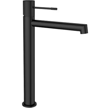 Смеситель для раковины Vincea Desire VBF-1D2MB Черный матовый — фото 1, Смесители для раковины