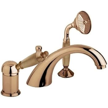 Смеситель на борт ванны Cezares Elite ELITE-BVDM-02-M Бронза — фото 1, Смесители на борт ванны
