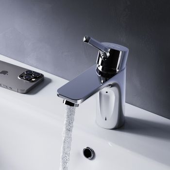 Смеситель для раковины AM.PM X-Joy S F85B02100 Хром — фото 3, Смесители для раковины