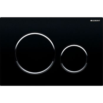Клавиша смыва Geberit Sigma 20 NEW 115.882.14.1 Матовый черный — фото 1, Кнопки смыва