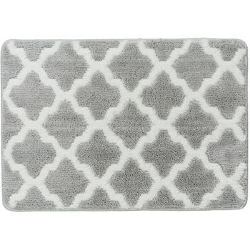 Коврик для ванной комнаты Iddis Basic 50x70 B07M570i12 Серый — фото 1, Коврики для ванной комнаты