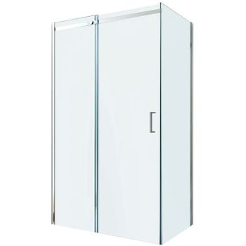 Товар: Душевой уголок Berges Melita 120х90 061018 профиль Хром стекло прозрачное - фото 1 Душевой уголок Berges Melita 120х90 061018 профиль Хром стекло прозрачное — фото 1, Прямоугольные душевые уголки