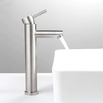 Смеситель для раковины Olive's Balear 13133BL Нержавеющая сталь — фото 2, Смесители для раковины