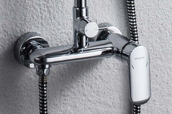 Душевая система Bravat Opal R F9125183CP-A2-RUS Хром — фото 5, Душевые стойки