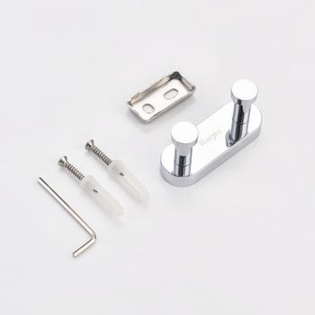 Вешалка для полотенец Raglo R300.052 Хром — фото 9, Крючки для полотенец