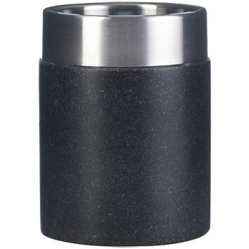 Стакан для зубных щеток Ridder Stone 22010110 Черный — фото 1, Стаканы для зубных щеток
