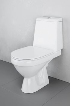 Унитаз компакт Damixa RedBlu Origin Evo 788607SC с бачком и сиденьем Микролифт — фото 3, Напольные унитазы