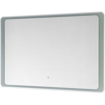 Зеркало Aquaton Соул 100 1A252802SU010 с подсветкой с сенсорным выключателем с антизапотеванием — фото 1, Зеркала в ванную комнату