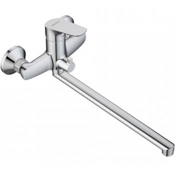 Смеситель для ванны Damixa Jupiter 779500001 универсальный Хром — фото 2, Смеситель для ванны