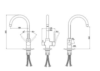 Смеситель для кухни Paulmark Essen Es213211-NI Никель — фото 9, Смесители для кухни