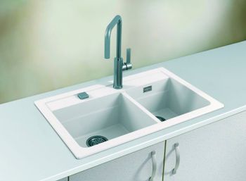 Кухонная мойка Alveus Granital Atrox 50 Terra G22 790x500 1131999 Песчаная — фото 3, Кухонные мойки