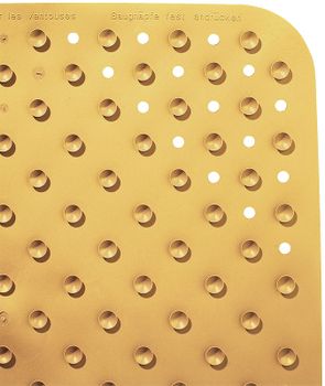 Коврик для ванны Ridder Plattfuss 38x72 67084 Желтый — фото 2, Коврики для ванной комнаты