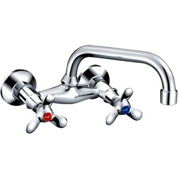 Смеситель для кухни Frap H12 F4712 Хром — фото 1, Смесители для кухни