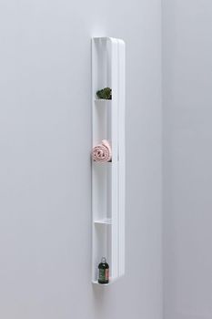 Металлическая полка Aquanet Магнум H 15х130 326461 Белая матовая — фото 5, Полки для ванной и душа